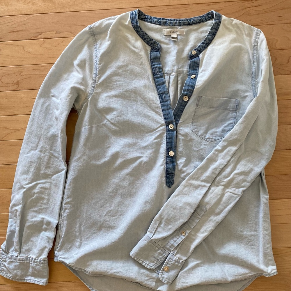 J.crew denim shirt